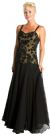 Main image of A-Line Long Beaded Dress
