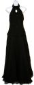 Main image of Halter Neck Sequined Dress with Handkerchief Skirt