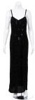 Main image of Hand Beaded/Sequined Dress with Frontal Slit