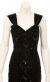 Fully Sequined Sleeveless Formal Dress in closeup
