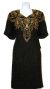 Main image of Half Sleeves Knee Length Sequined Formal Party Dress