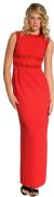 Main image of Belted Design Sleeveless Formal Dress