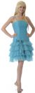 Main image of Satin Bow Spaghetti Strap Party Dress