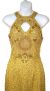Round Halter Neck Cocktail Dress in close up