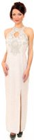 Main image of Round Halter Neck Cocktail Dress