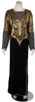 Main image of Fully Beaded Long Sleeved Formal Evening Dress