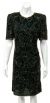 Main image of Half Sleeves Tea length Sequined Formal Dress