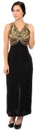 Main image of Holed Beadwork Sleeveless Formal Dress