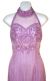Halter Neck Sequined Formal Cocktail Dress  in close up