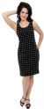 Main image of Sleeveless Short Handbeaded Formal Evening Dress
