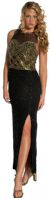 Main image of Bustier Transparent Full Length Gown