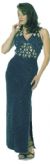 Main image of V-Neck All Beaded Full Length Dress