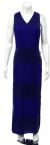 Main image of V-neck Sleeveless Full Length Beaded Formal Dress