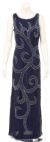 Main image of Full Length Sequined Designed Evening Gown
