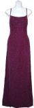 Sequined Prom Dress with Spaghetti Straps in Cranberry