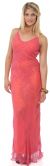 Main image of V Neck Beaded Long Formal Evening Dress