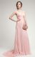 Strapless Double Layered Chiffon Formal Prom Dress in alternative picture