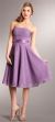 Main image of Strapless Bridesmaid dress with detachable sash