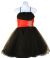 Halter & Shirred Party Dress with Embellished Waistline in close-up view.