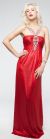 Main image of Rhinestones Neck Shimmery Long Formal Prom Dress 