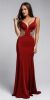 Sweetheart Neckline Fitted Sateen Prom Gown in an alternative image