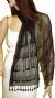 Main image of Beaded Black Shawl (Black)