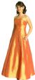 Criss Crossed Off-Shouldered Beaded Prom Dress in Gold
