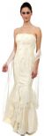 Beaded Mermaid Cut Style and Ruffled Prom Dress in alternative image
