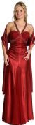 Main image of V-Strapped Beaded Long Formal Prom Dress
