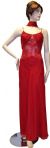 Main image of Spaghetti Strapped Rouched Beaded Dress