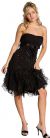 Main image of Ruffled Strapless Short Prom Dress