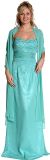 Main image of Strapless Beaded Full Length Prom Dress