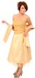Main image of Net and Bow Shirred Bodice Short Party Dress