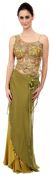 Main image of Single Shoulder Asymmetrical Formal Prom Dress