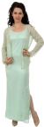 Long Formal Beaded Dress with Matching Jacket  with Jacket