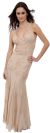 Main image of Floral Beaded Formal Dress