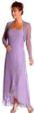 Main image of 2 Piece Floral Beaded Formal Dress