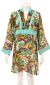 Main image of Long Sleeve Floral Print Aqua Summer Dress