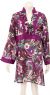 Main image of Long Sleeve Floral Print Purple Summer Dress
