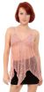 Main image of Spaghetti Strapped Sheer Sequined Top