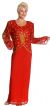 Main image of Hand Beaded Long Formal Dress