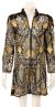 Main image of Fully Sequined Sheer Long Sleeve Formal Dress