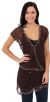 Main image of Tinkling Asymmetric Beaded Top