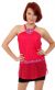 Main image of Beaded Patchwork Dual Strapped Halter Top