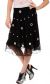 Main image of Embellished Circles Knee Length Skirt