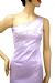 One Shoulder Prom Dress in close up