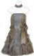 Strapless Sequin Bubble Party Dress in Silver color alternative picture