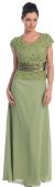 Main image of Classic Mother of the Bride Formal Evening Dress