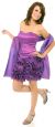 Short Flirty Ruffled Party Prom Dress in alternative image