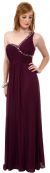 Main image of Greco Roman Formal Prom Dress with Bead Accents